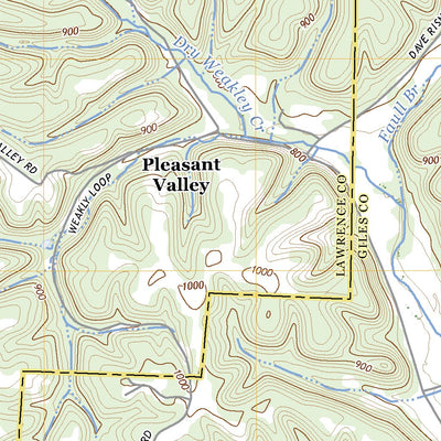 United States Geological Survey Campbellsville, TN (2022, 24000-Scale) digital map