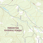 United States Geological Survey Candle Creek, OR (2020, 24000-Scale) digital map