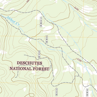 United States Geological Survey Candle Creek, OR (2020, 24000-Scale) digital map