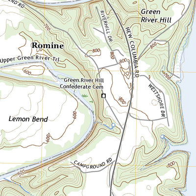 United States Geological Survey Cane Valley, KY (2022, 24000-Scale) digital map
