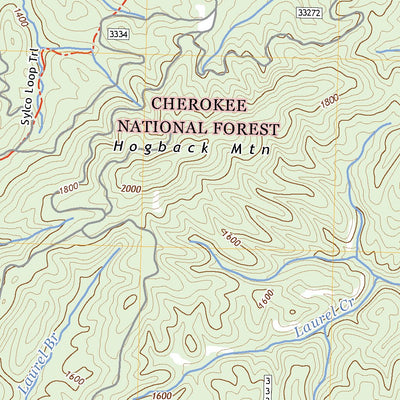 United States Geological Survey Caney Creek, TN (2022, 24000-Scale) digital map