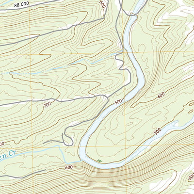 United States Geological Survey Caney Mountain, OK (2022, 24000-Scale) digital map