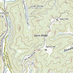 United States Geological Survey Caney Ridge, VA (2022, 24000-Scale) digital map