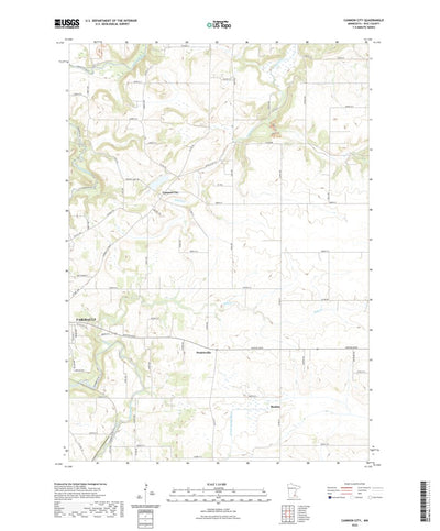 United States Geological Survey Cannon City, MN (2022, 24000-Scale) digital map