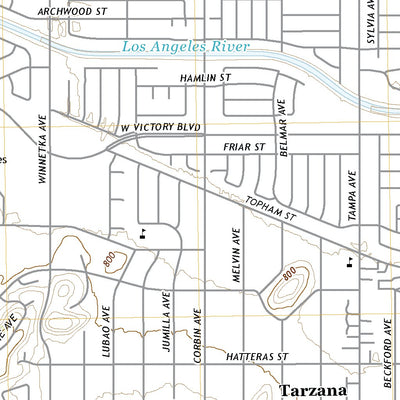 United States Geological Survey Canoga Park, CA (2022, 24000-Scale) digital map
