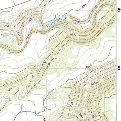United States Geological Survey Canon Ancho, NM (2020, 24000-Scale) digital map