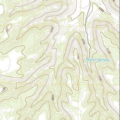 United States Geological Survey Cantaralo Spring, NM (2020, 24000-Scale) digital map