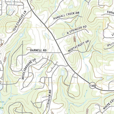 United States Geological Survey Canton, GA (2020, 24000-Scale) digital map