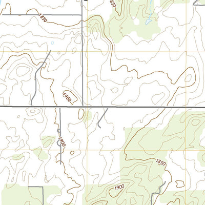United States Geological Survey Canton SW, OK (2022, 24000-Scale) digital map