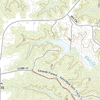 United States Geological Survey Cantril, IA (2022, 24000-Scale) digital map