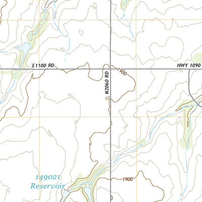 United States Geological Survey Canute, OK (2022, 24000-Scale) digital map