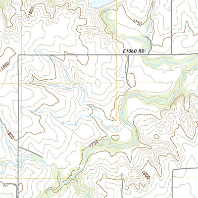 United States Geological Survey Canute, OK (2022, 24000-Scale) digital map