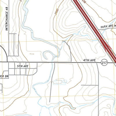 United States Geological Survey Canyon, TX (2022, 24000-Scale) digital map