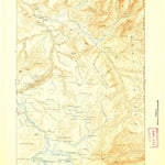 United States Geological Survey Canyon, WY-MT (1901, 125000-Scale) digital map