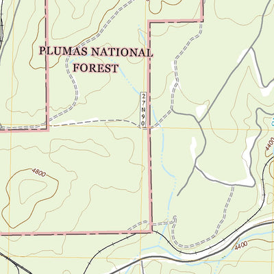 United States Geological Survey Canyondam, CA (2022, 24000-Scale) digital map