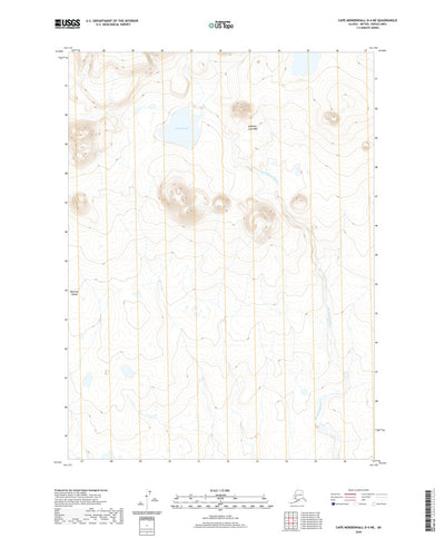 United States Geological Survey Cape Mendenhall D-4 NE, AK (2020, 25000-Scale) digital map