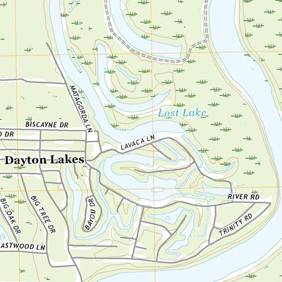 United States Geological Survey Capers Ridge, TX (2022, 24000-Scale) digital map