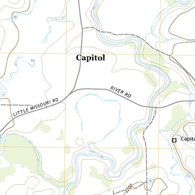 United States Geological Survey Capitol, MT (2020, 24000-Scale) digital map