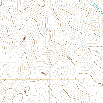 United States Geological Survey Capitol Peak, NV (2021, 24000-Scale) digital map