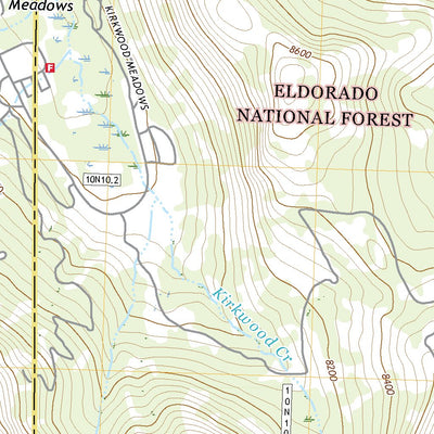 United States Geological Survey Caples Lake, CA (2022, 24000-Scale) digital map