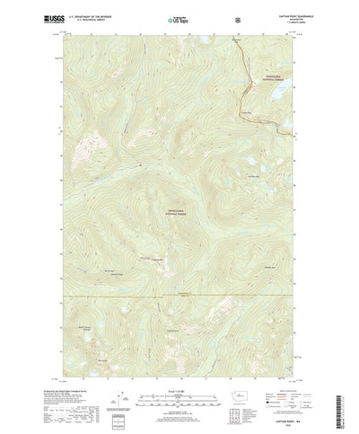 United States Geological Survey Captain Point, WA (2020, 24000-Scale) digital map