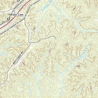 United States Geological Survey Carlisle, MS (2020, 24000-Scale) digital map