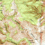 United States Geological Survey Carlsbad Caverns West, NM-TX (1940, 62500-Scale) digital map