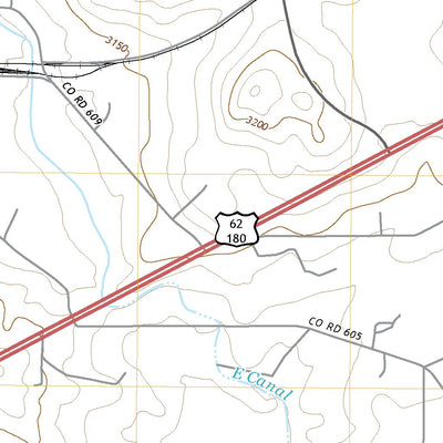 United States Geological Survey Carlsbad East, NM (2020, 24000-Scale) digital map