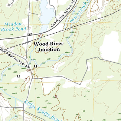 United States Geological Survey Carolina, RI (2021, 24000-Scale) digital map