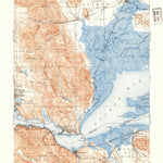 United States Geological Survey Carquinez Strait, CA (1896, 62500-Scale) digital map