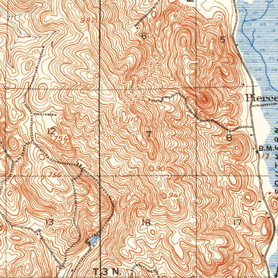 United States Geological Survey Carquinez Strait, CA (1896, 62500-Scale) digital map