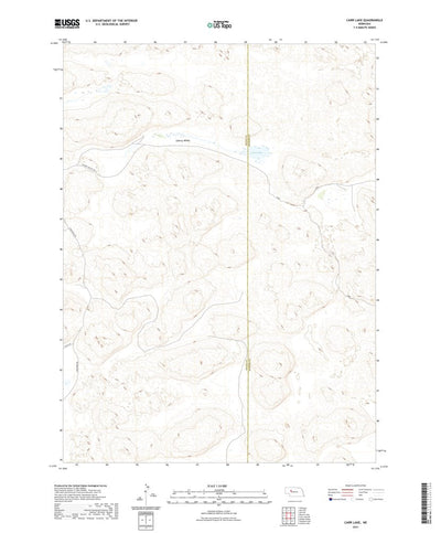 United States Geological Survey Carr Lake, NE (2021, 24000-Scale) digital map