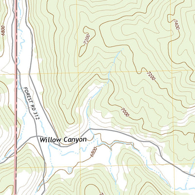 United States Geological Survey Carracas Canyon, NM (2020, 24000-Scale) digital map