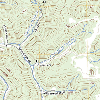 United States Geological Survey Carrie, KY (2022, 24000-Scale) digital map