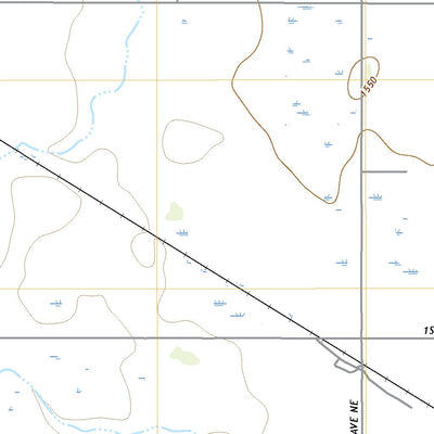 United States Geological Survey Carrington East, ND (2020, 24000-Scale) digital map