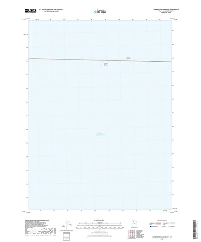 United States Geological Survey Carrington Island NW, UT (2020, 24000-Scale) digital map