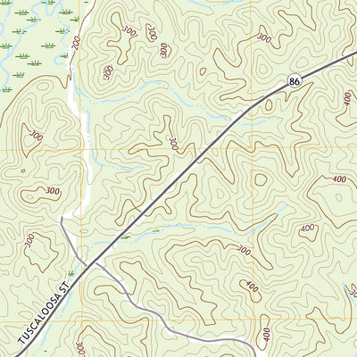 United States Geological Survey Carrollton, AL (2020, 24000-Scale) digital map