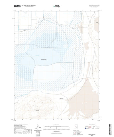 United States Geological Survey Carson Lake, NV (2021, 24000-Scale) digital map