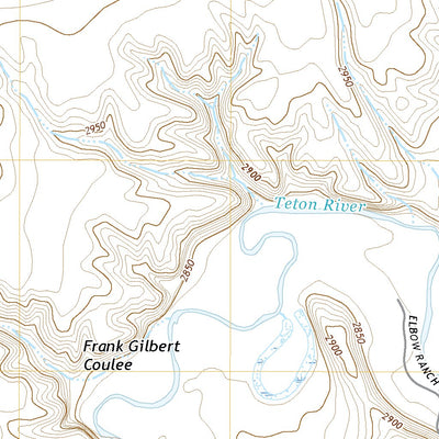 United States Geological Survey Carter NE, MT (2020, 24000-Scale) digital map