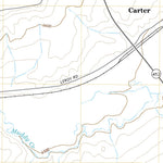United States Geological Survey Carter, WY (2021, 24000-Scale) digital map