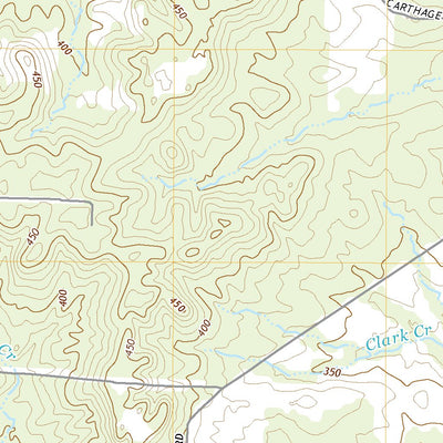 United States Geological Survey Carthage, AR (2020, 24000-Scale) digital map