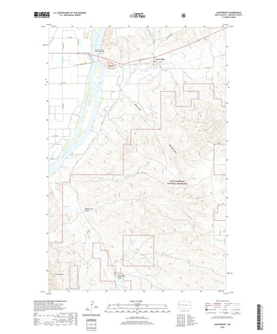 United States Geological Survey Cartwright, ND (2020, 24000-Scale) digital map