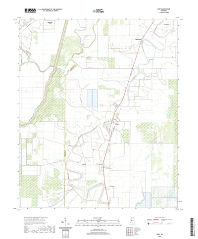 United States Geological Survey Cary, MS (2020, 24000-Scale) digital map