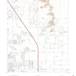 United States Geological Survey Casa Grande East, AZ (2021, 24000-Scale) digital map