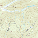 United States Geological Survey Cascade Gorge, OR (2020, 24000-Scale) digital map