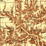United States Geological Survey Casey, IL (1936, 48000-Scale) digital map