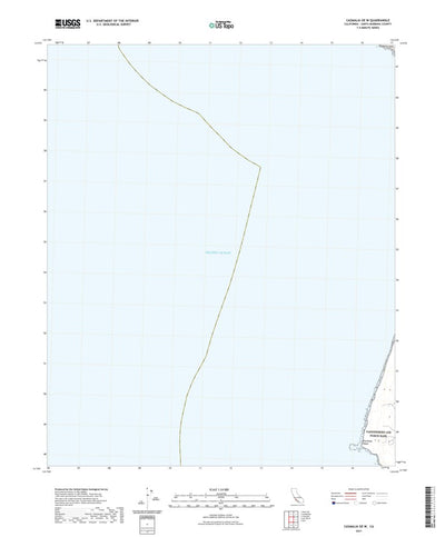 United States Geological Survey Casmalia OE W, CA (2021, 24000-Scale) digital map