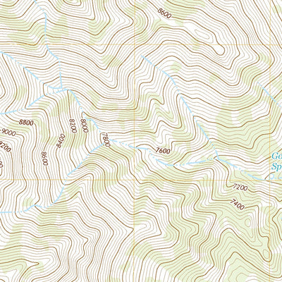 United States Geological Survey Cass Creek Peak, UT (2020, 24000-Scale) digital map