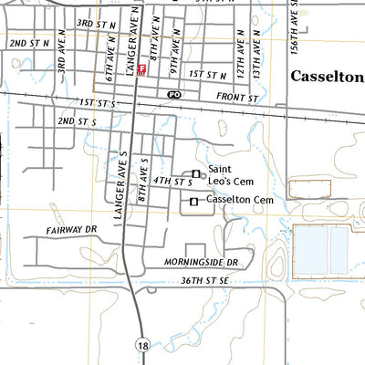 United States Geological Survey Casselton, ND (2020, 24000-Scale) digital map
