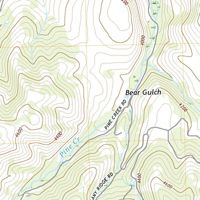 United States Geological Survey Castle Creek, OR (2020, 24000-Scale) digital map